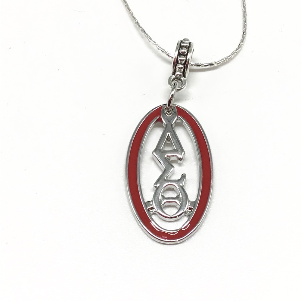 Delta Sigma Theta Necklace
